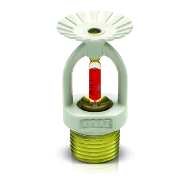 Ayvaz Sprinkler Standart Tepkili 5mm Cam Bulp Pendent (Sarkık) RTI>80