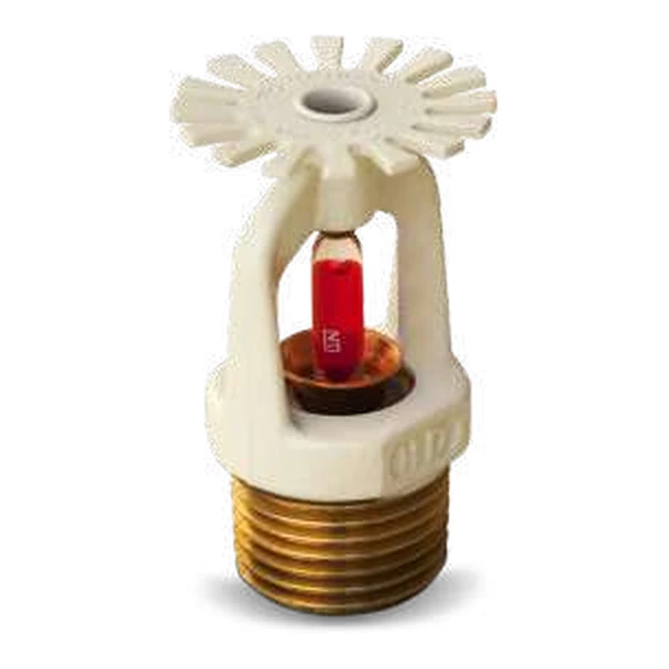HD Fire Sprinkler Hızlı Tepkili 3mm Cam Bulp Pendent (Sarkık) RTI<50 - Beyaz Boyalı 68°C