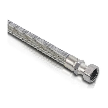 Fan-Coil Bağlantı Elemanları / Örgülü Tip - Ø12mm - 1/2"N x 1/2"R