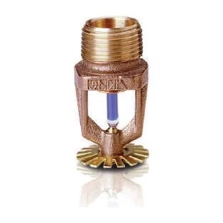 Viking ELO Sprinkler - Ekstra Geniş Orifis Standart Tepkili 5mm Cam Bulp Pendent (Sarkık) - Pirinç 79°C